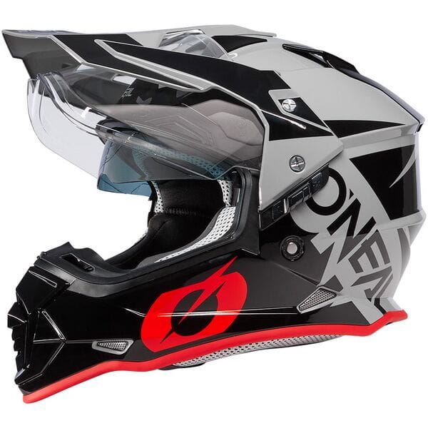 O'Neal 2024 Motocross Helmet SIERRA R Black Grey